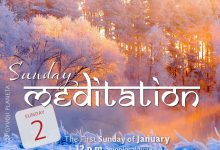 SUNDAY MEDITATION 02-01-2022