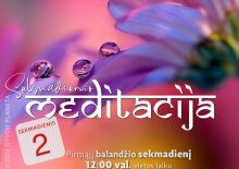 Sekmadienio MEDITACIJA 2023-04-02